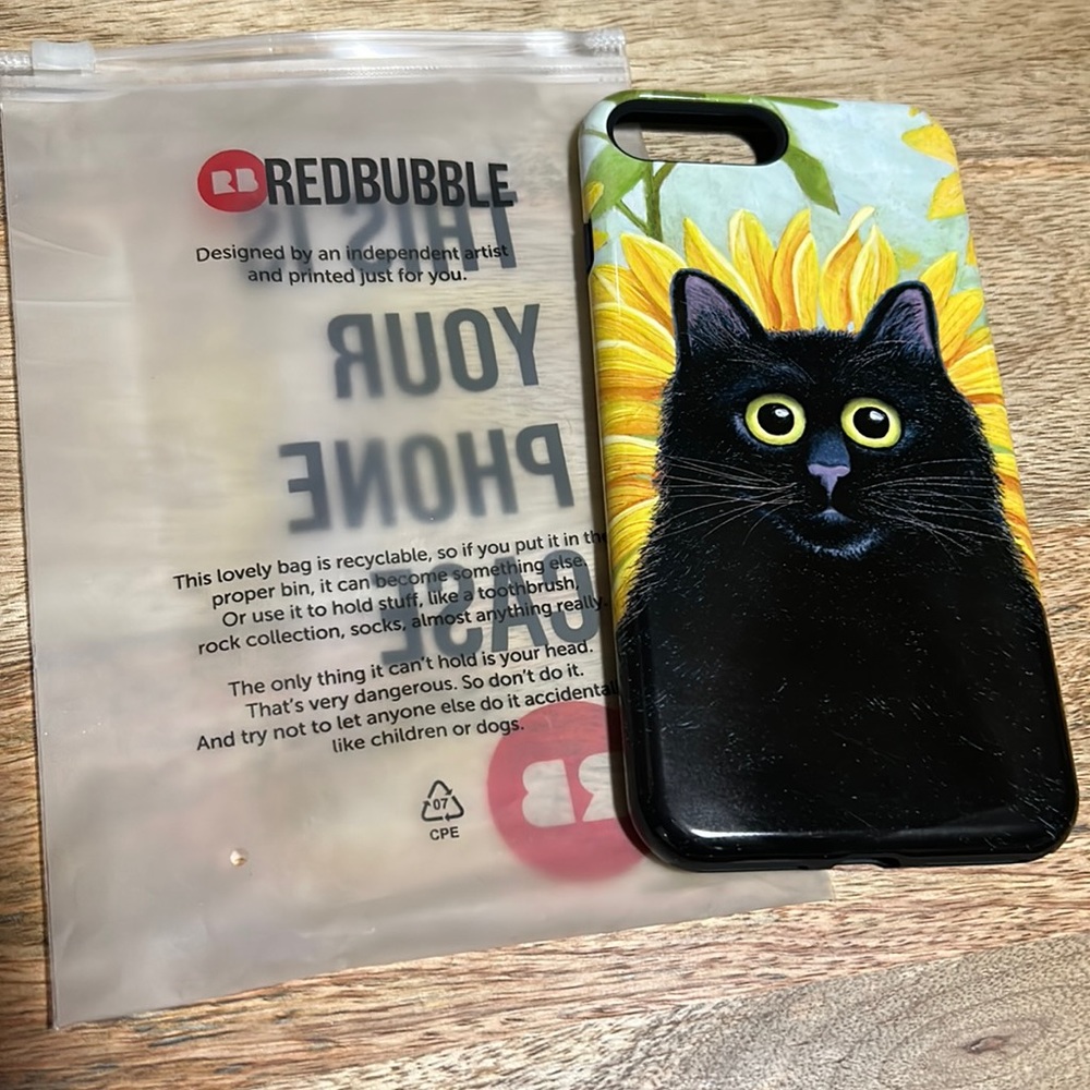 Redbubble custom iPhone 7 Plus case BN